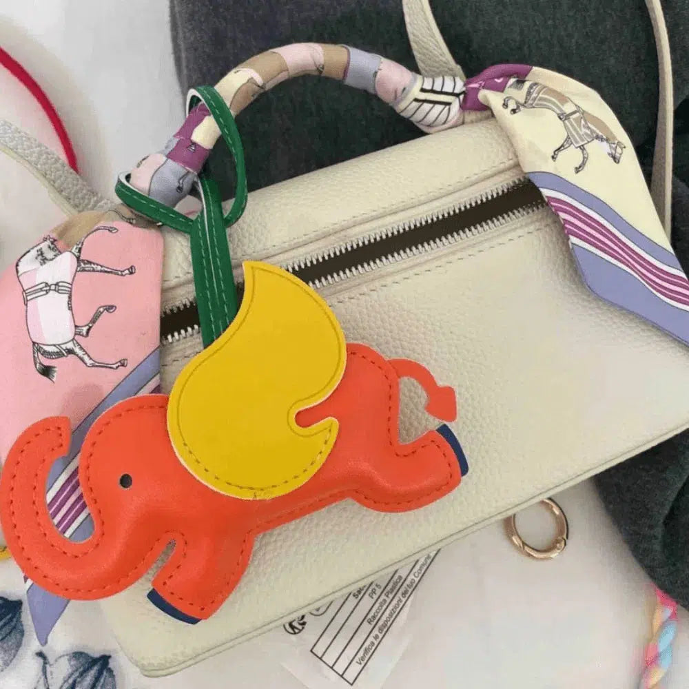 Elephant – Charming design – Bag charm-10174684201287-Ivory Ombre