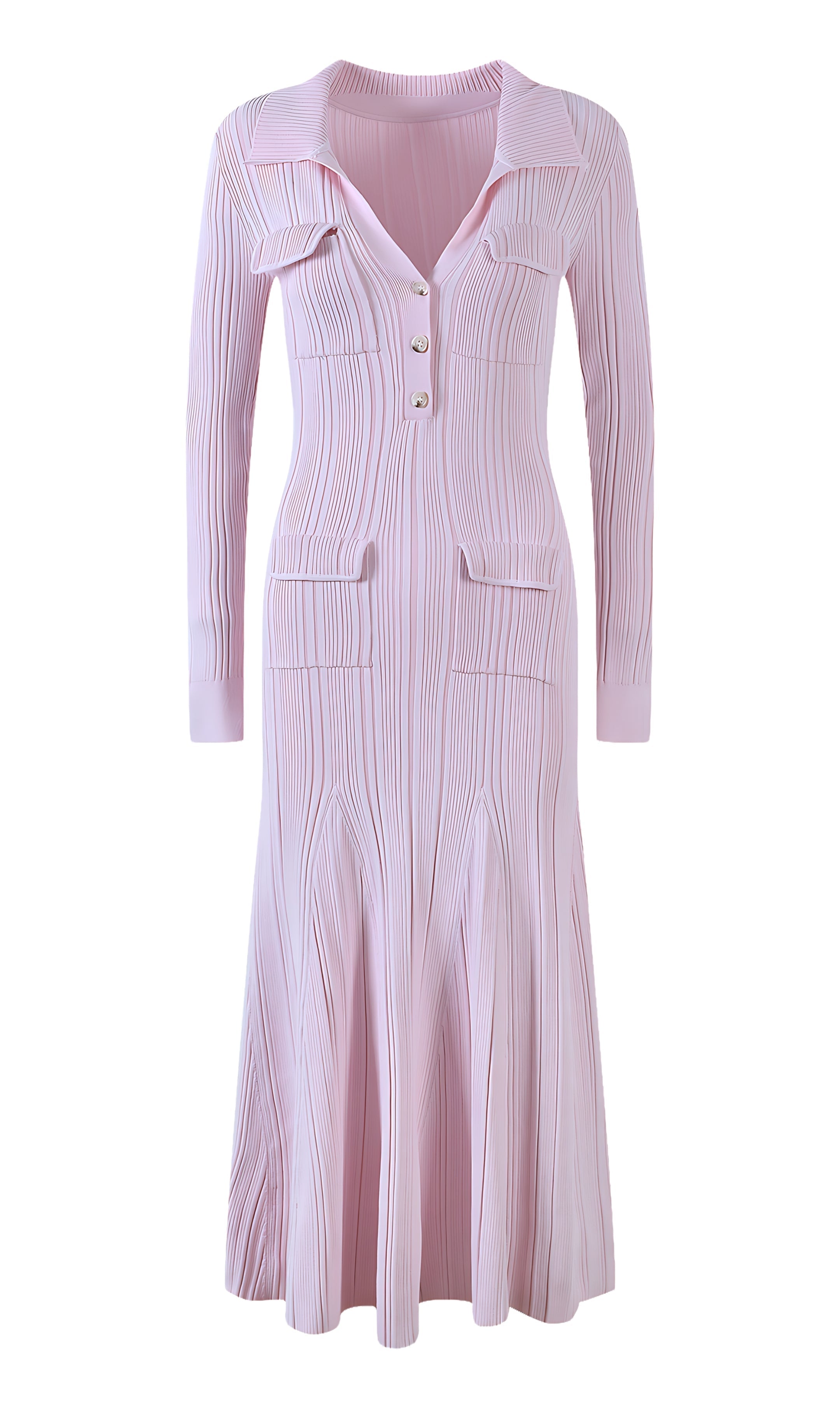 Emie – Tailored elegance – Midi dress-10174855315783-Ivory Ombre