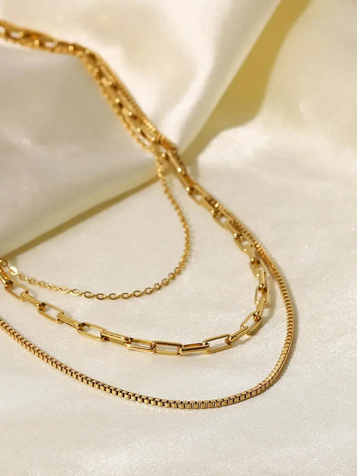 Étoile – Parisian chic design – Layered necklace-10173354803527-Ivory Ombre