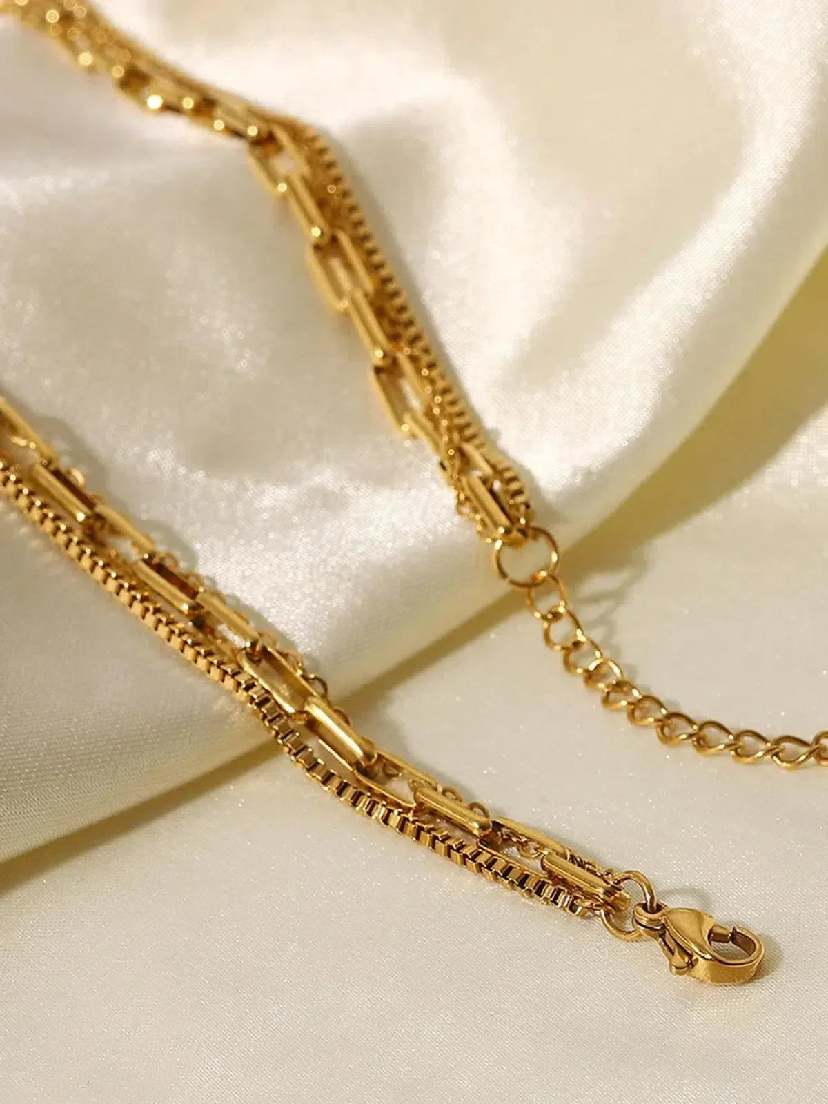 Étoile – Parisian chic design – Layered necklace-10173354803527-Ivory Ombre