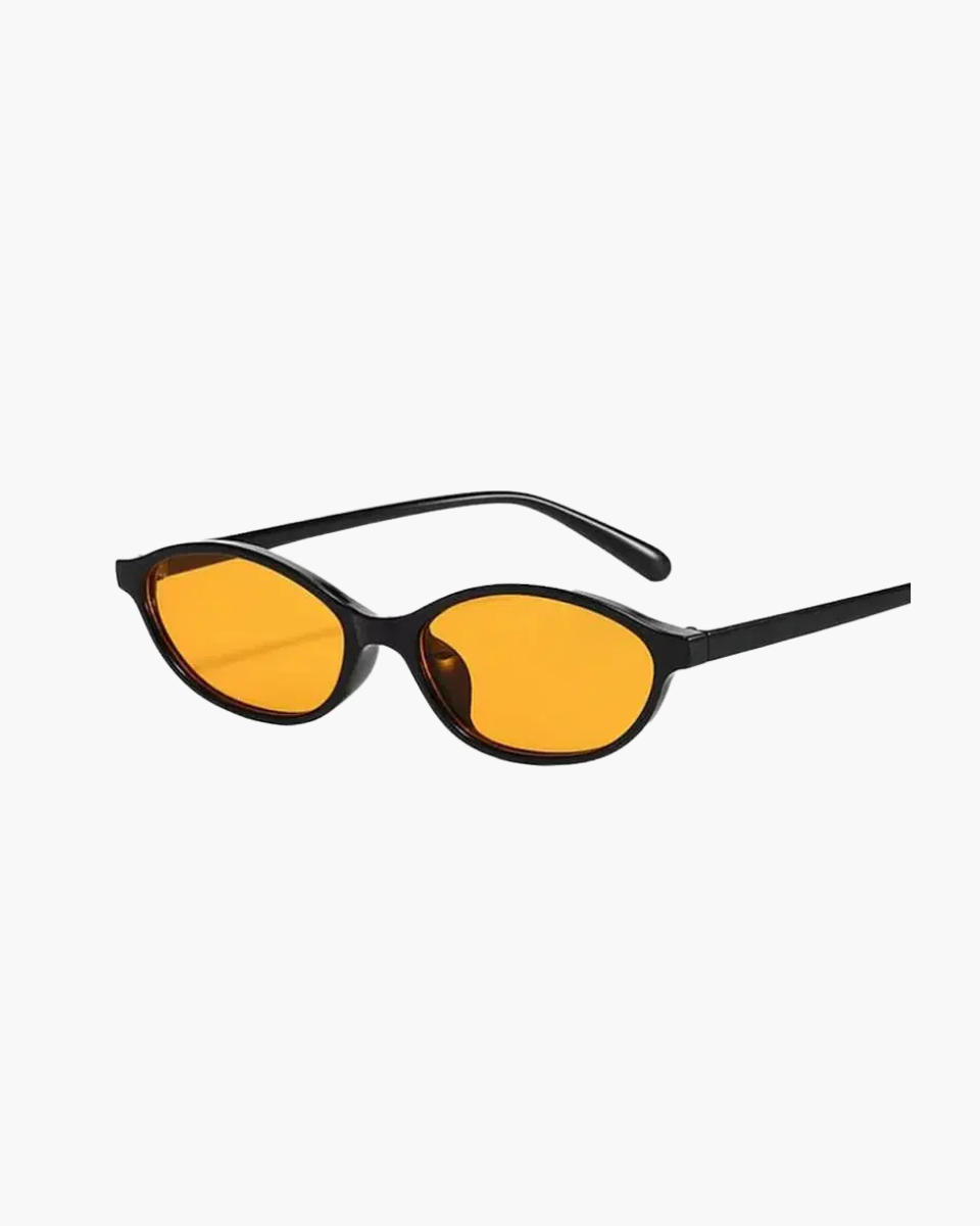 Fiamma – Vintage-inspired design – Oval sunglasses-10173345759559-Ivory Ombre