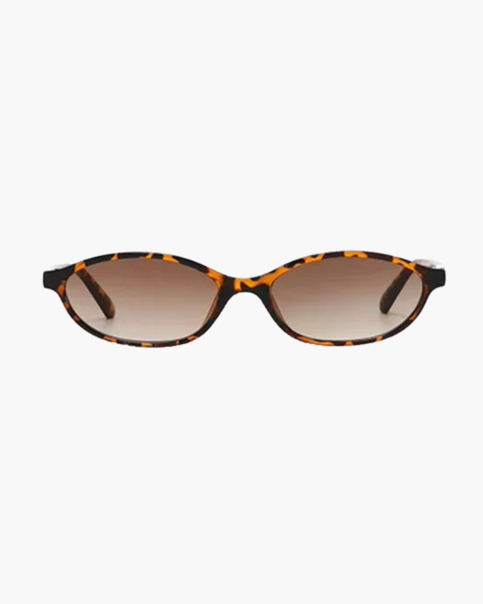 Fiamma – Vintage-inspired design – Oval sunglasses-10173345759559-Ivory Ombre