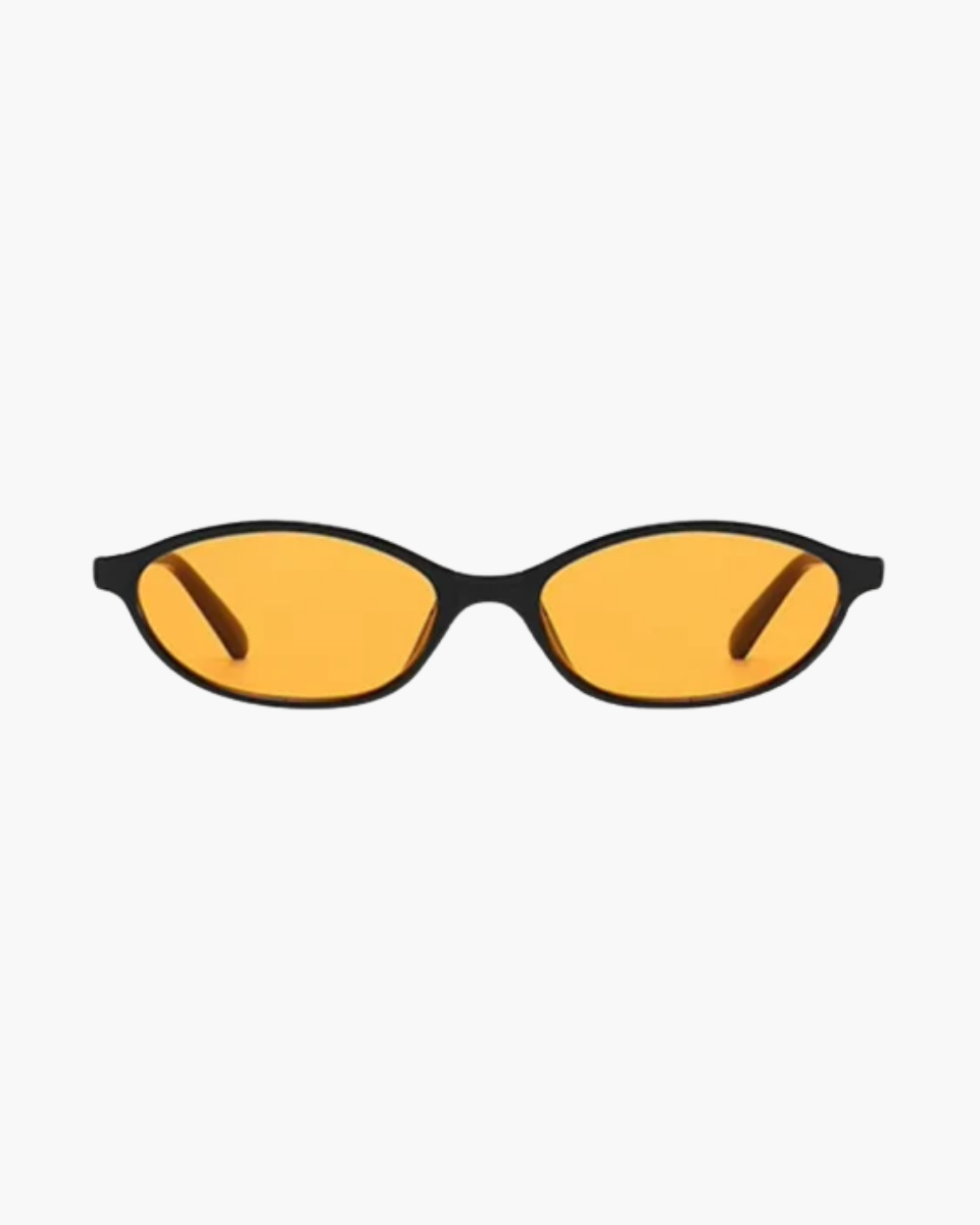 Fiamma – Vintage-inspired design – Oval sunglasses-10173345759559-Ivory Ombre