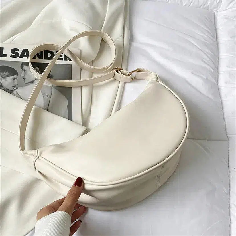 Fiona – Timeless elegant design – Shoulder bag-10174661132615-Ivory Ombre