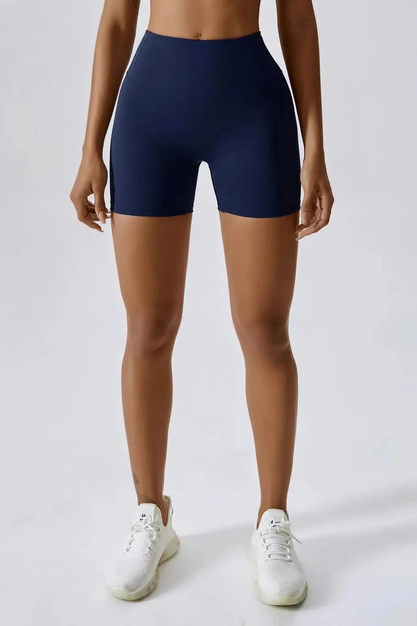 Fionnuala – High-waisted fit – Sweat-proof shorts-10174786011463-Ivory Ombre