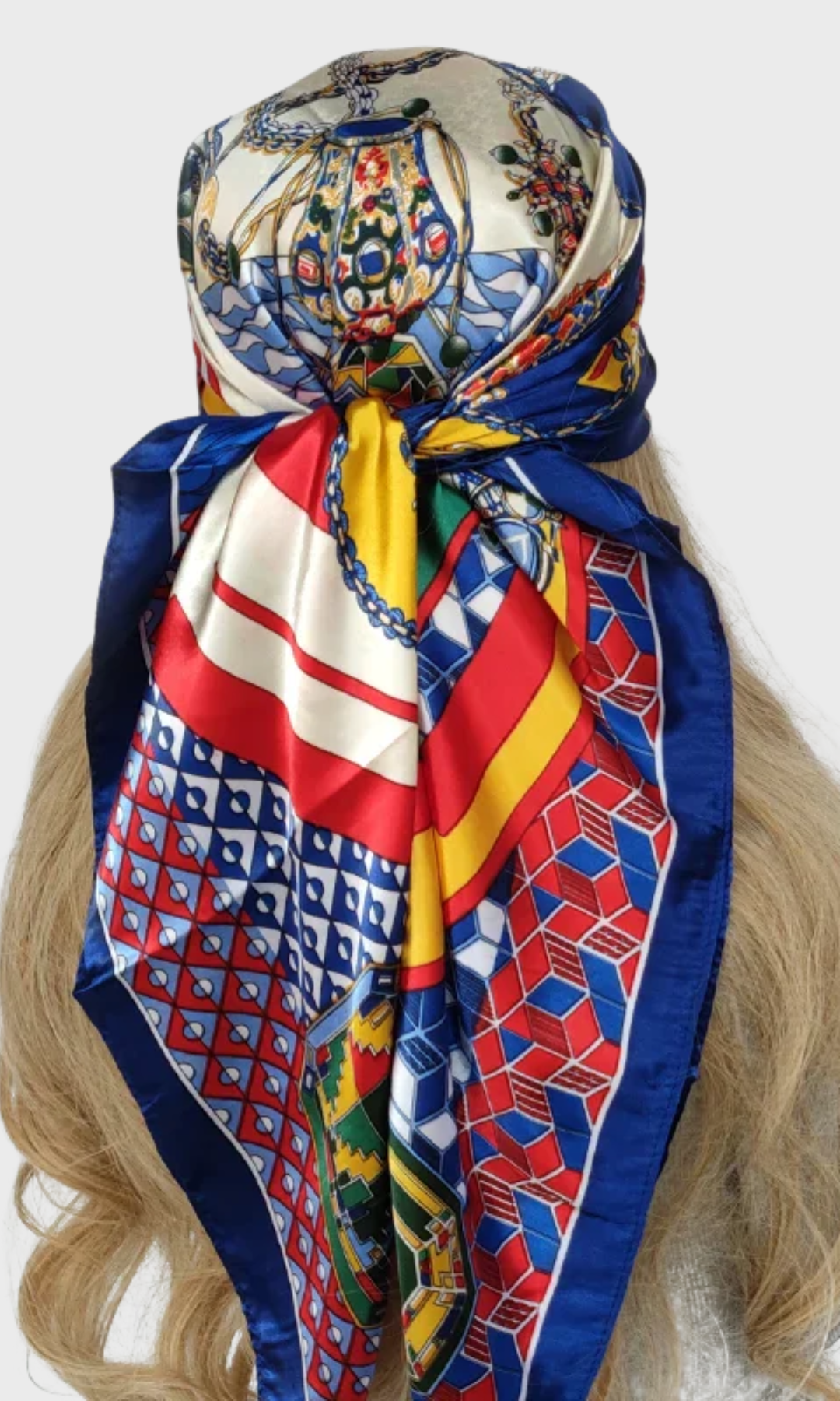 Fioretta – Vibrant mosaic – Headscarf-10174848958791-Ivory Ombre