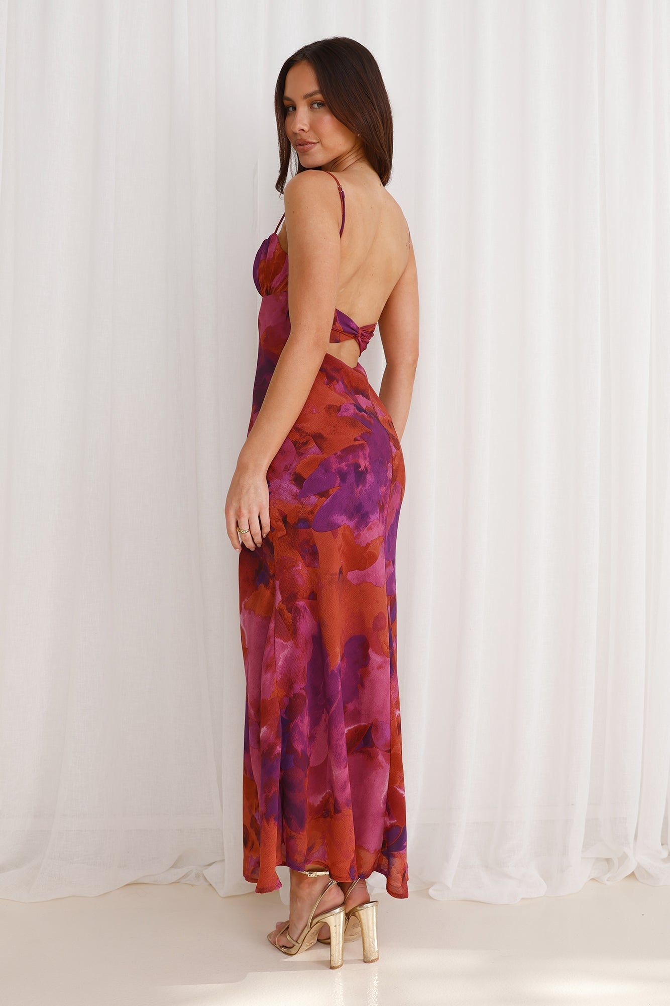 Francesca – Watercolour bloom – Slip dress-10188543033671-Ivory Ombre
