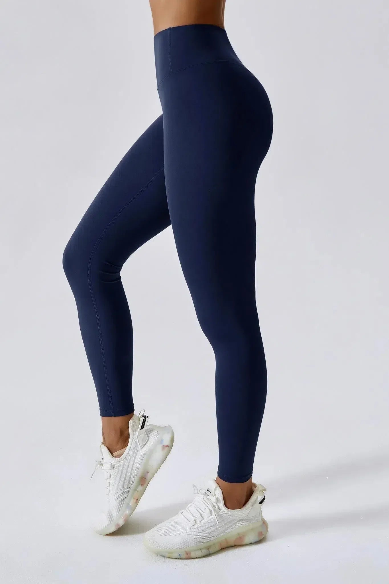 Galilea – High-waisted fit – Workout tights-10174783586631-Ivory Ombre