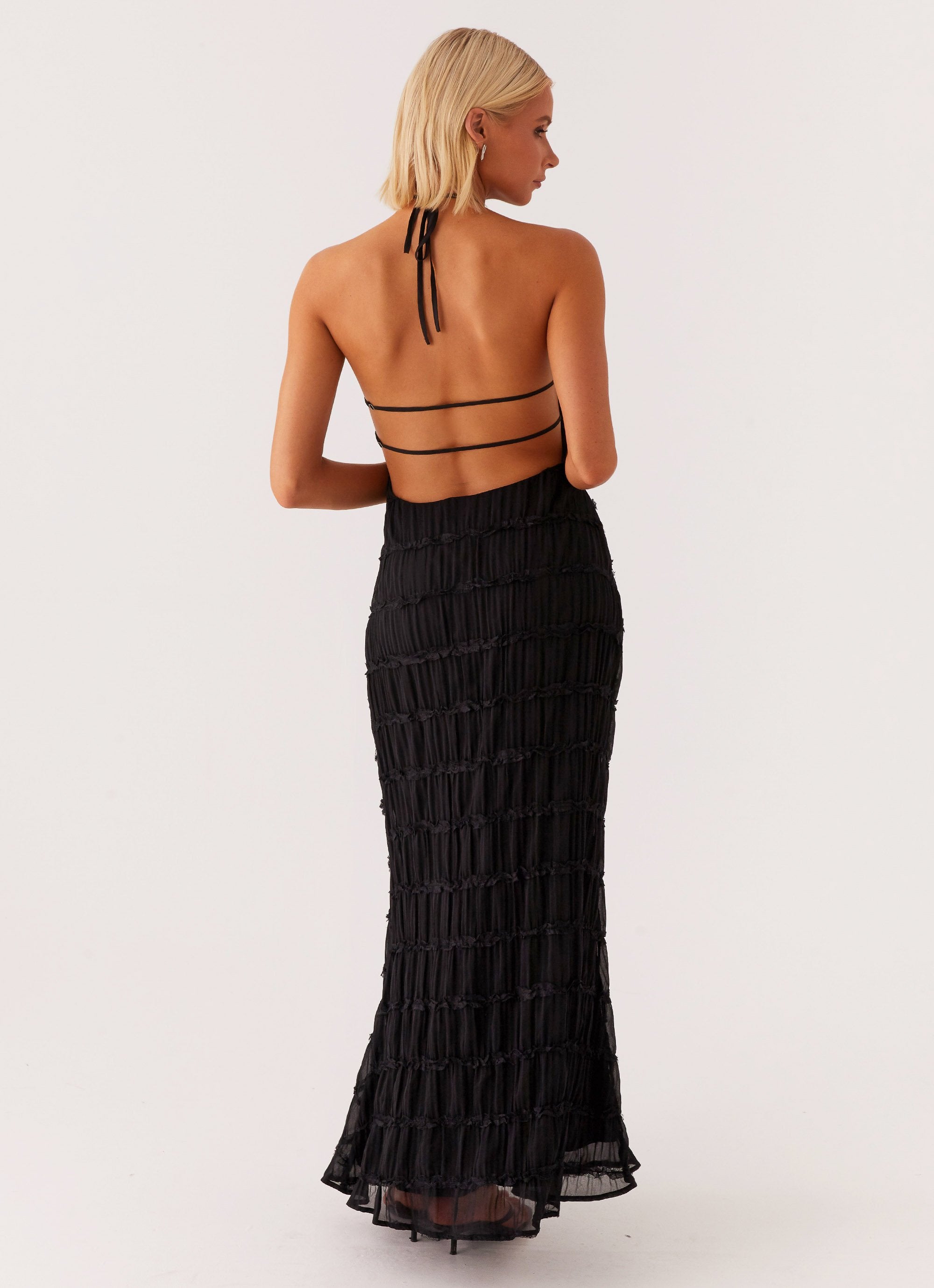 Isadora – Ethereal elegance – Halter maxi dress-10174731944263-Ivory Ombre