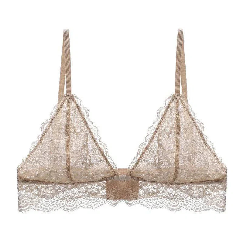 Linore – Lace triangle – Bralette-10174862197063-Ivory Ombre