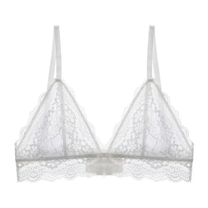 Linore – Lace triangle – Bralette-10174862197063-Ivory Ombre
