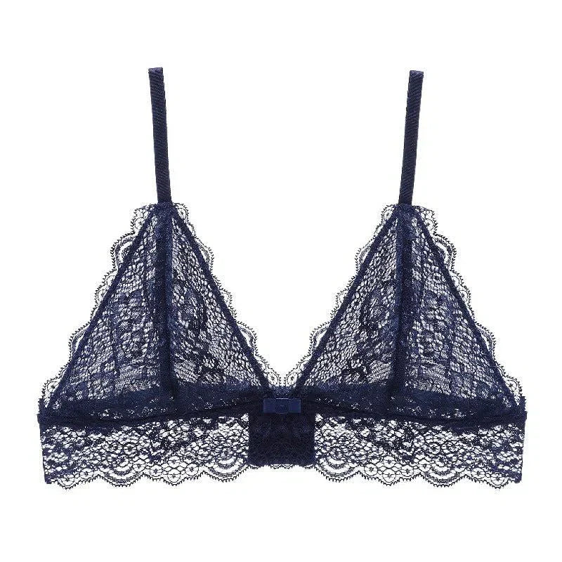 Linore – Lace triangle – Bralette-10174862197063-Ivory Ombre