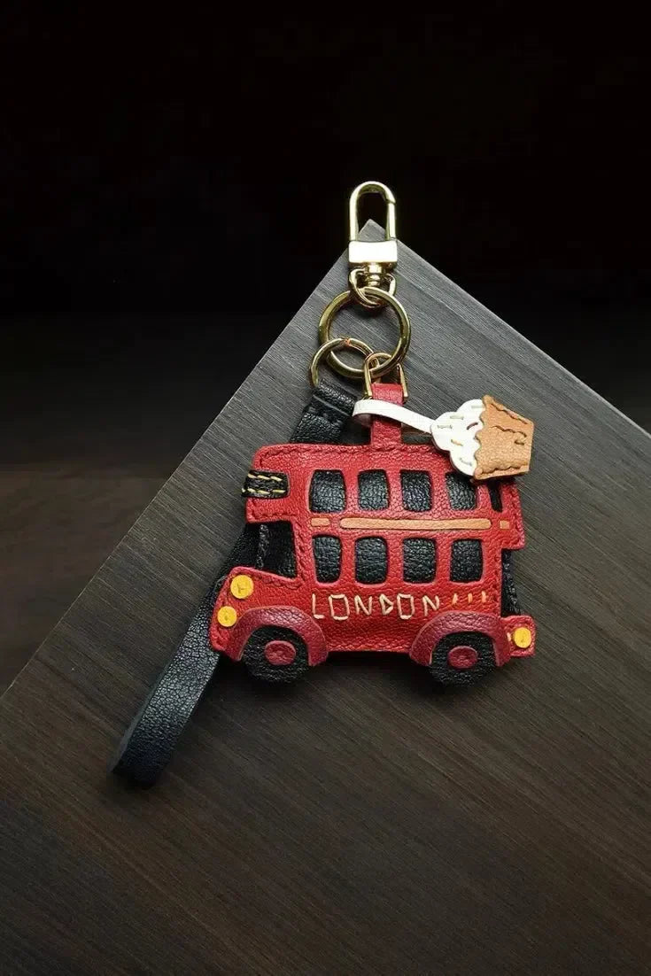 London Bus – Classic design – Bag Charm-10174675681607-Ivory Ombre