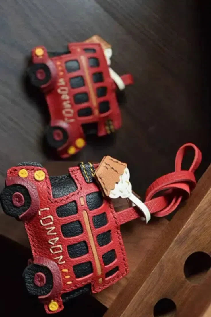 London Bus – Classic design – Bag Charm-10174675681607-Ivory Ombre