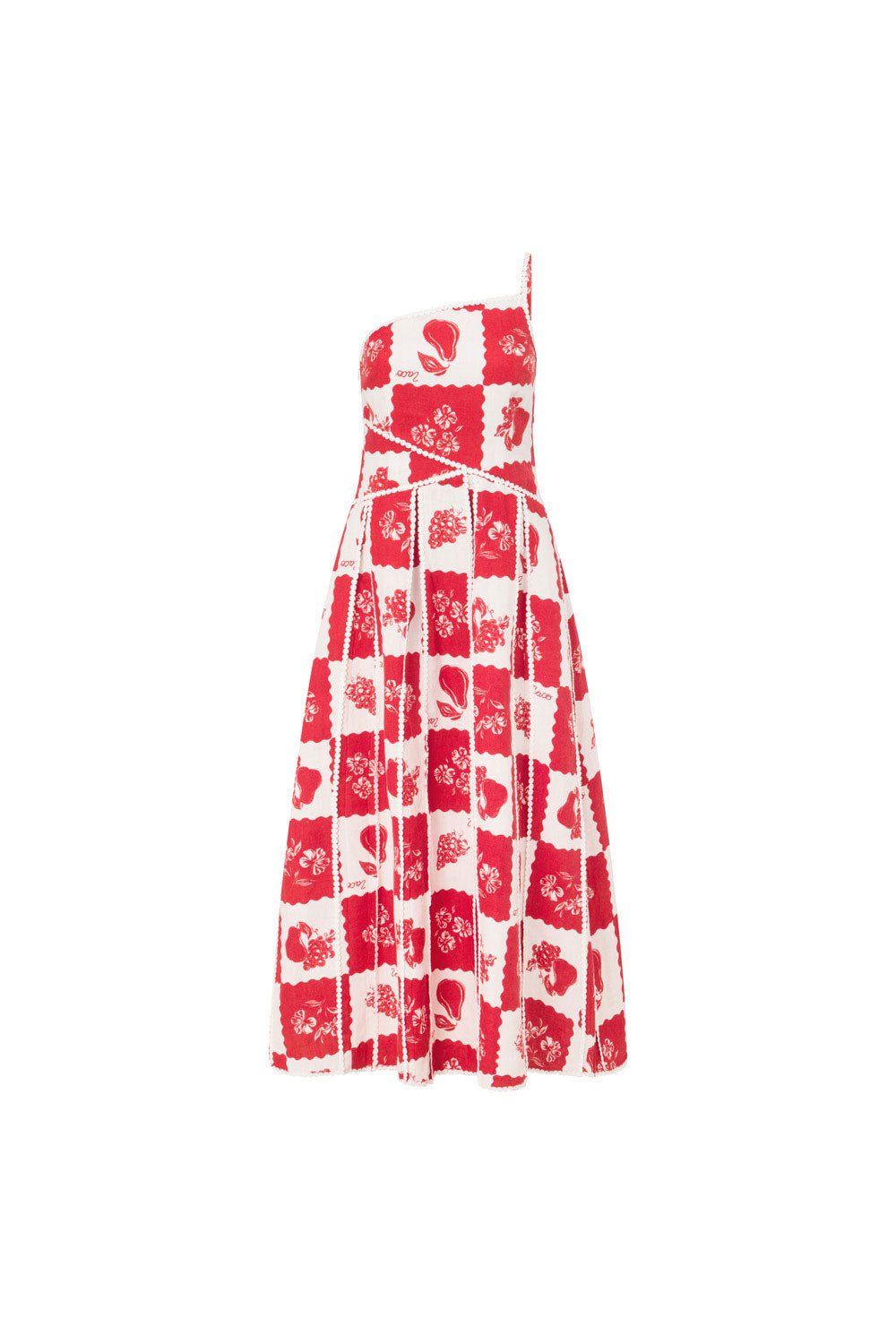 Luca Bella – Floral print – Maxi dress-10197784297799-Ivory Ombre