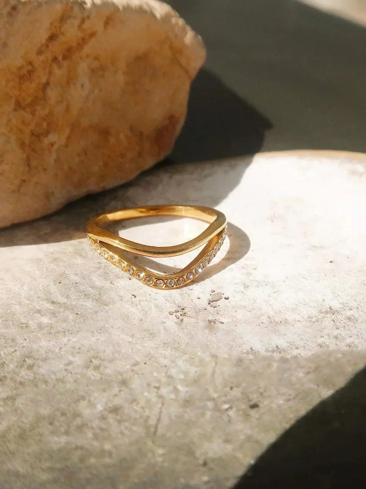 Lumarée – Wave pattern – Glitter ring-10173354049863-Ivory Ombre
