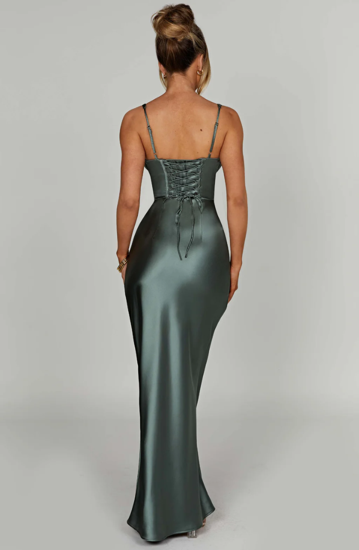Lumivette – Sculpted elegance – Evening gown-10174863638855-Ivory Ombre