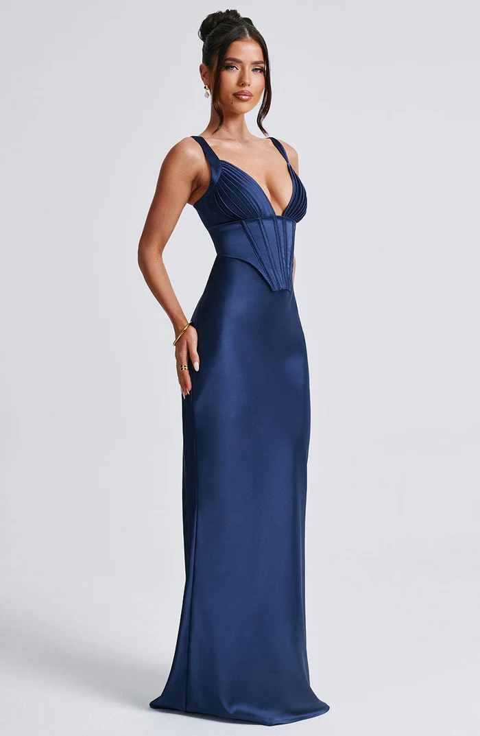 Lumivette – Sculpted elegance – Evening gown-10174863638855-Ivory Ombre