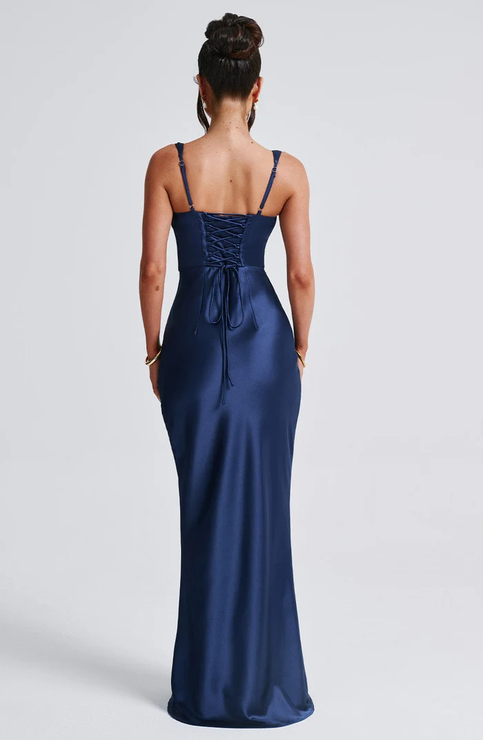 Lumivette – Sculpted elegance – Evening gown-10174863638855-Ivory Ombre