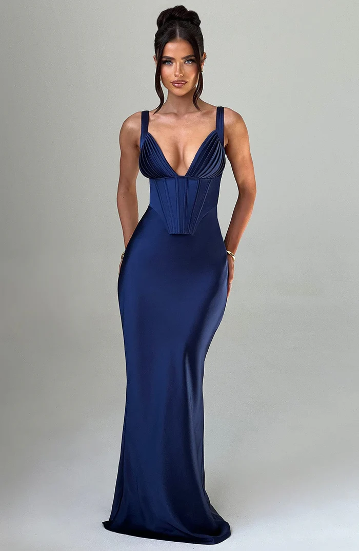 Lumivette – Sculpted elegance – Evening gown-10174863638855-Ivory Ombre