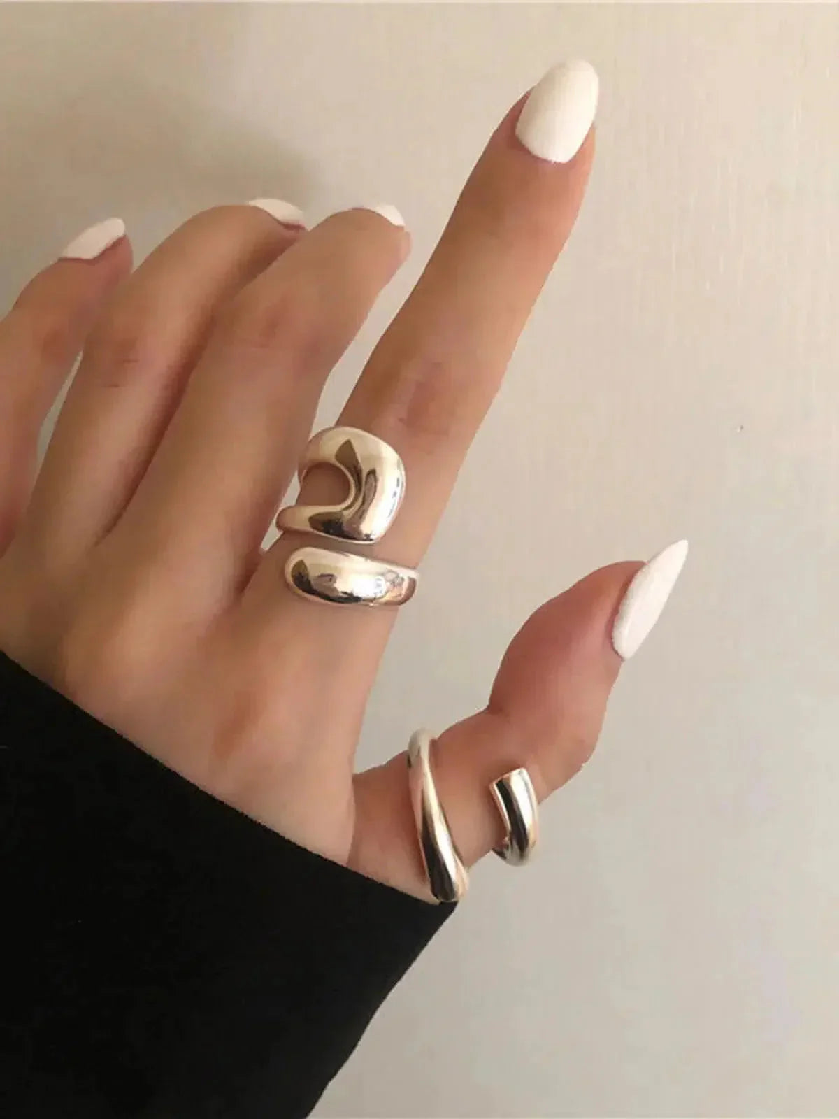 Lumorra – Heart design – Silver ring-10173353754951-Ivory Ombre