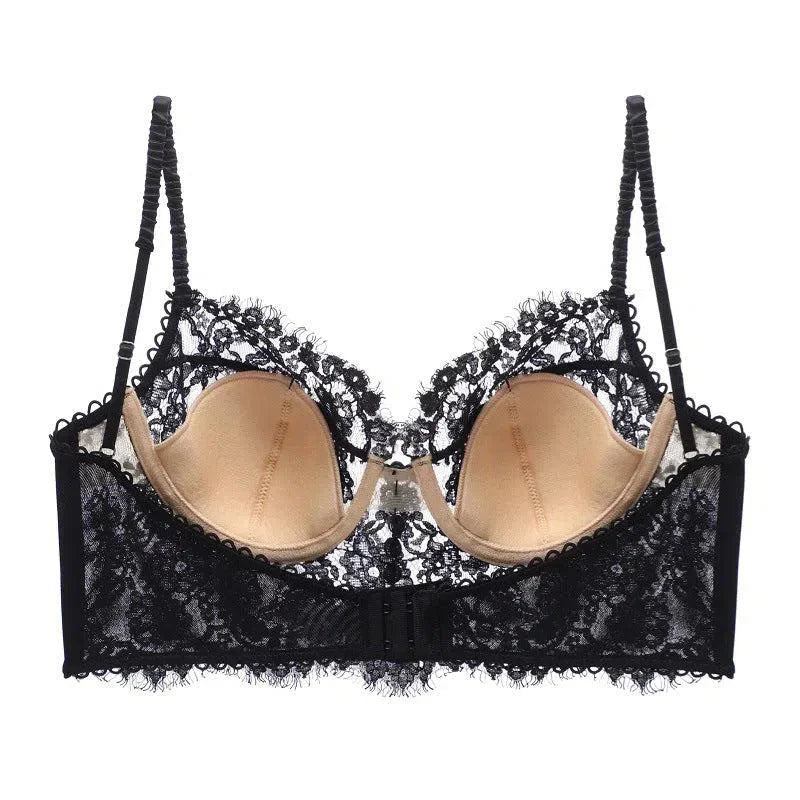 Lysianne – Eyelash lace – Corset top-10174862295367-Ivory Ombre