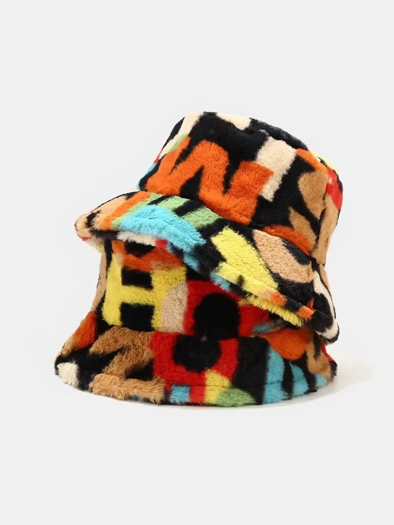 Marizia – Vibrant plush – Bucket hat-10174657167687-Ivory Ombre