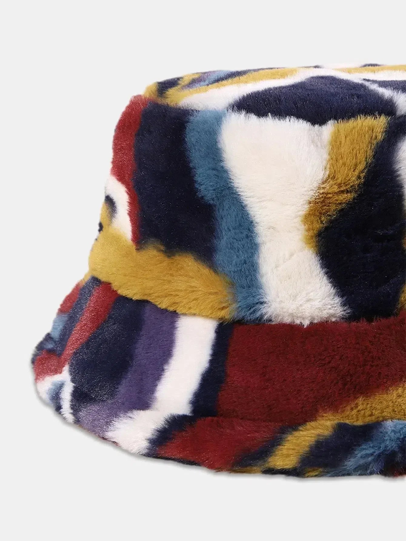 Marizia – Vibrant plush – Bucket hat-10174657167687-Ivory Ombre