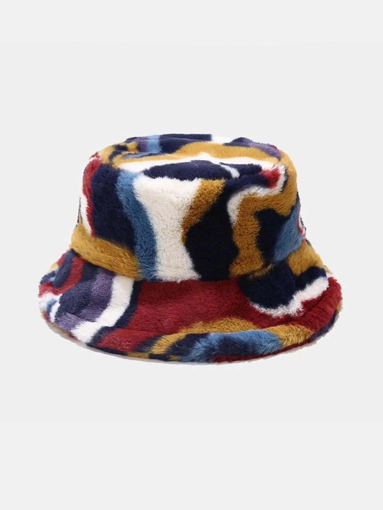 Marizia – Vibrant plush – Bucket hat-10174657167687-Ivory Ombre
