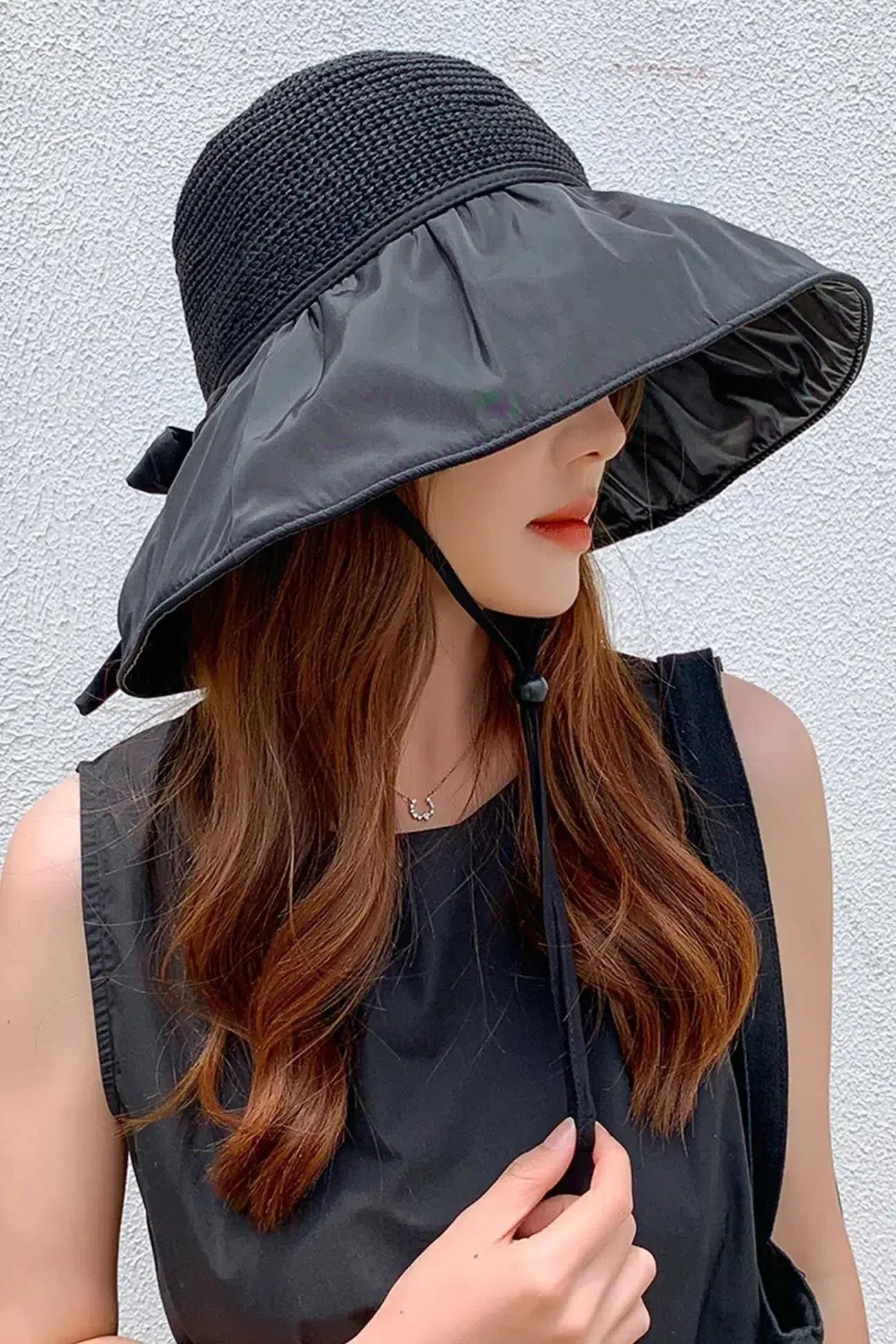 Martina – Breezy foldable – Sun hat-10174653923655-Ivory Ombre