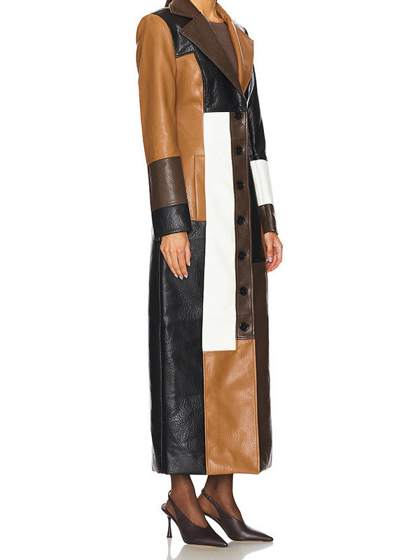 Milassi – Mosaic flair – Trench coat-10174751277383-Ivory Ombre