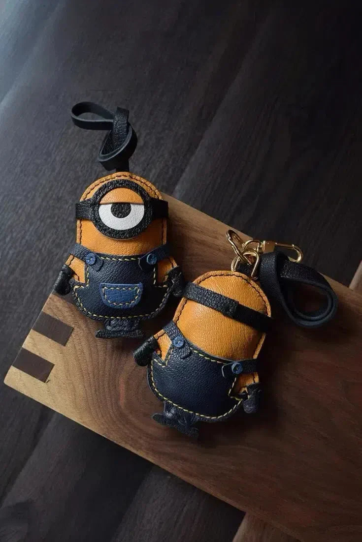 Minion – Fun character – Bag charm-10174677025095-Ivory Ombre