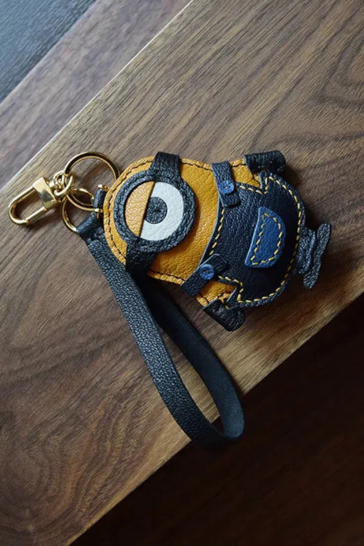 Minion – Fun character – Bag charm-10174677025095-Ivory Ombre