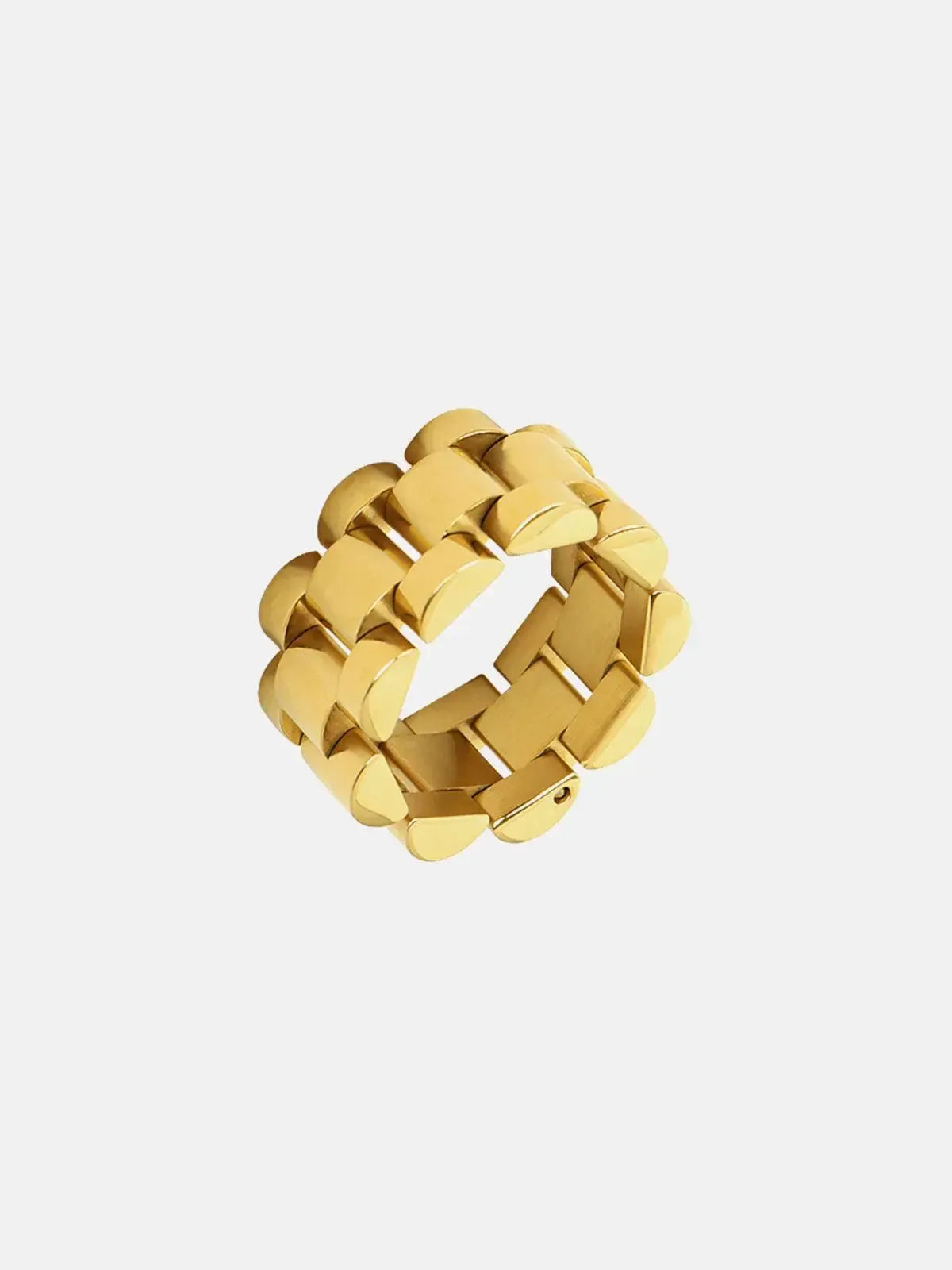 Mystara – Statement design – Polished ring-10173353722183-Ivory Ombre