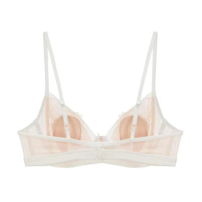 Nivara – Mesh floral – Lingerie set-10174860919111-Ivory Ombre