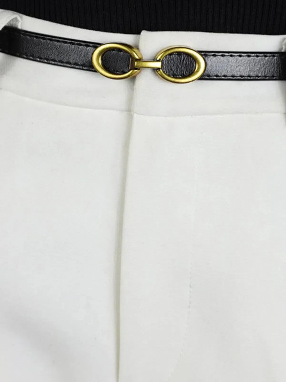 Orabella – Adjustable length – Faux leather belt-10174651334983-Ivory Ombre