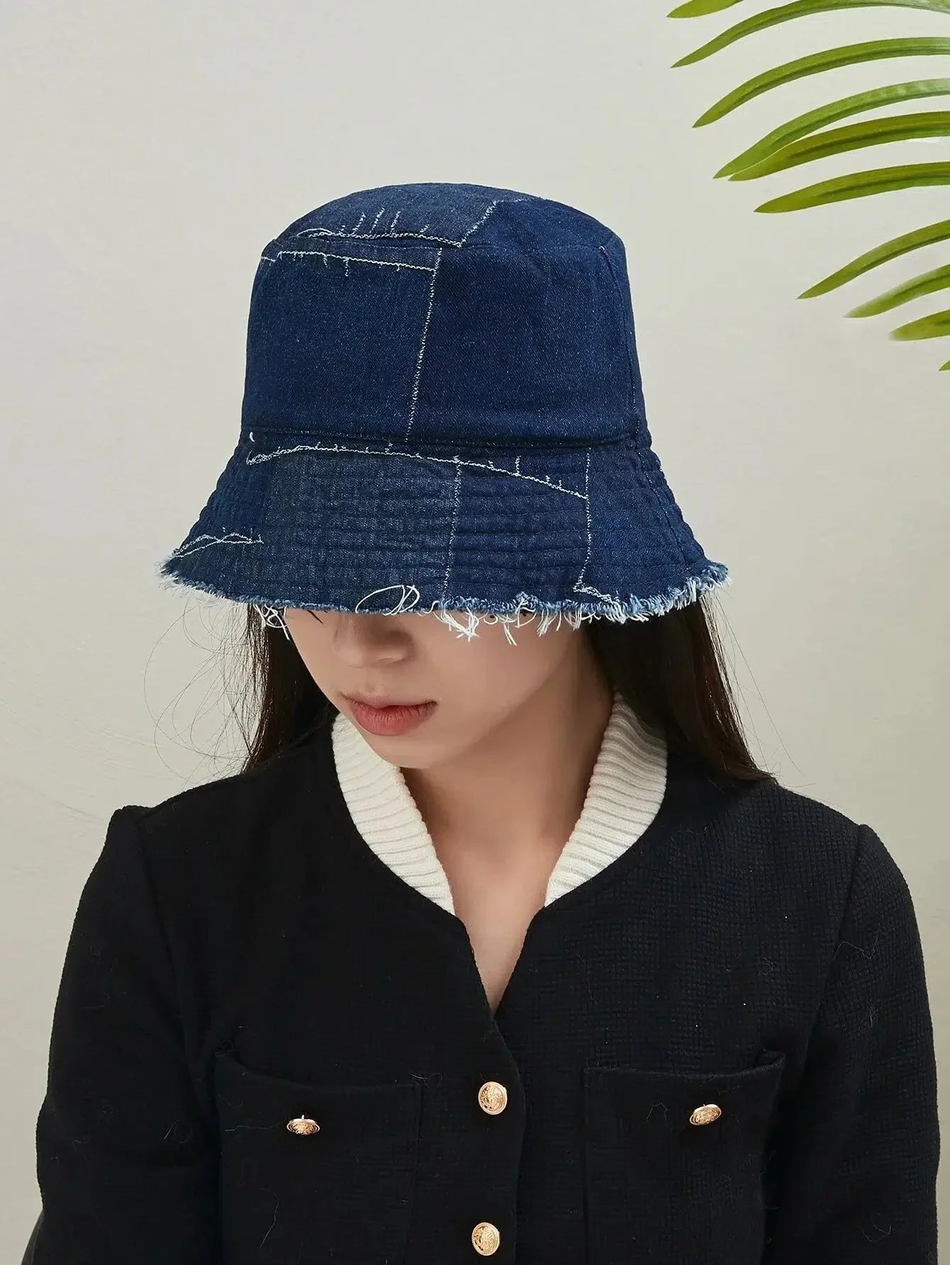Orivette – Spliced reversible – Bucket hat-10174657724743-Ivory Ombre
