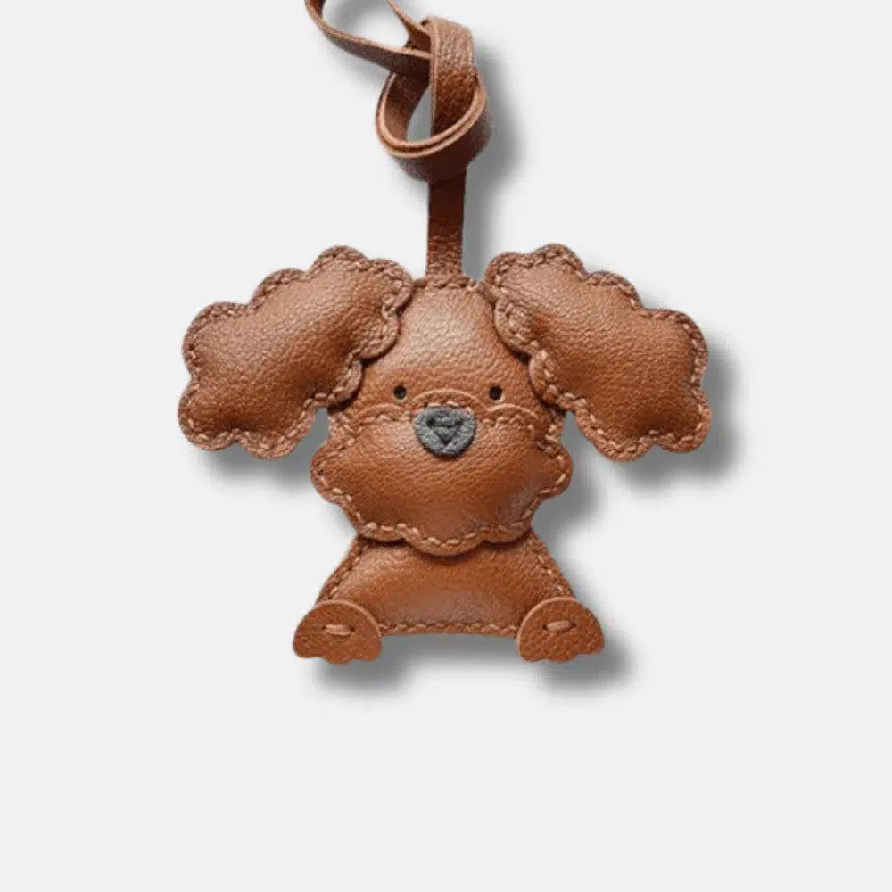 Poodle Puppy – Adorable design – Bag charm-10174681547079-Ivory Ombre