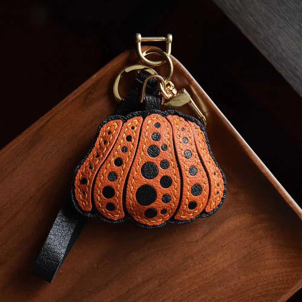 Pumpkin – Festive design – Bag charm-10174682366279-Ivory Ombre