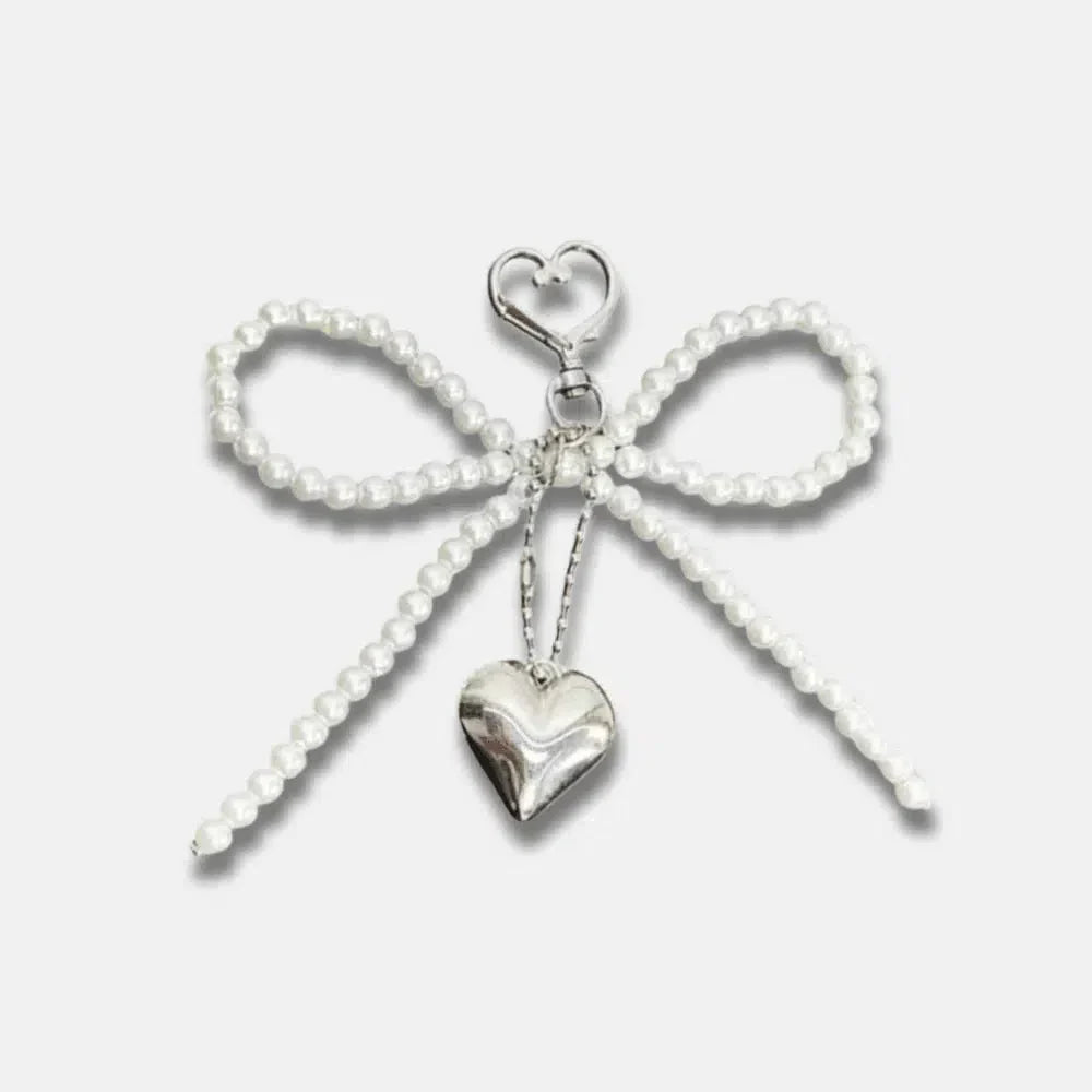 Ribbon – Elegant ribbon design – Bag charm-10174674207047-Ivory Ombre