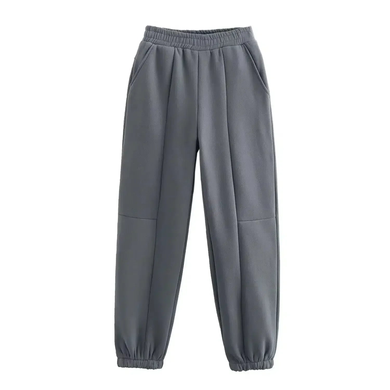 Riven – Crew neck sweatshirt & jogger-style pants – Lounge set-10174845190471-Ivory Ombre