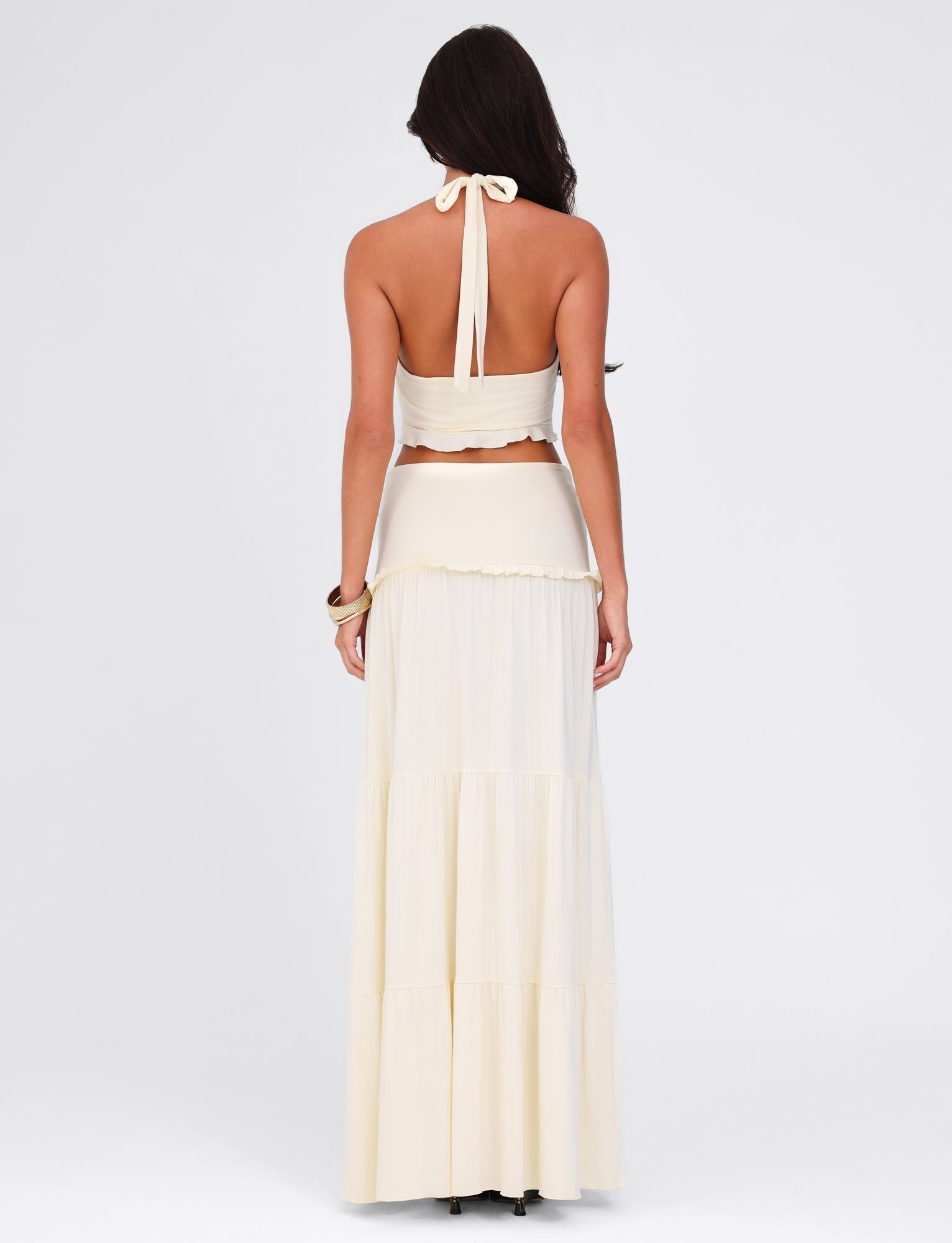 Roselina – Twist-front detail – Co-ord set-10183327416647-Ivory Ombre
