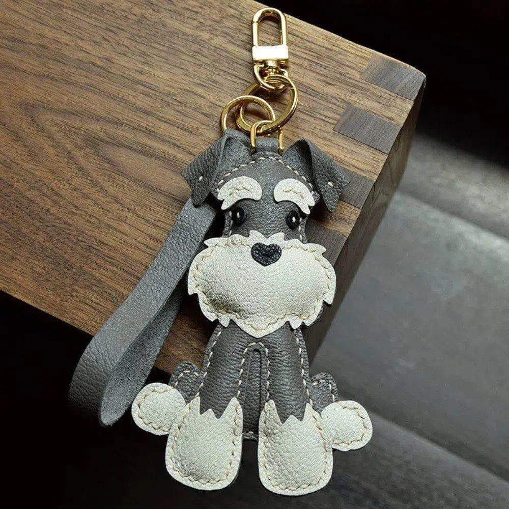 Schnauzer – Charming design – Bag charm-10174682595655-Ivory Ombre