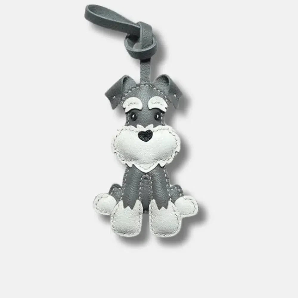 Schnauzer – Charming design – Bag charm-10174682595655-Ivory Ombre