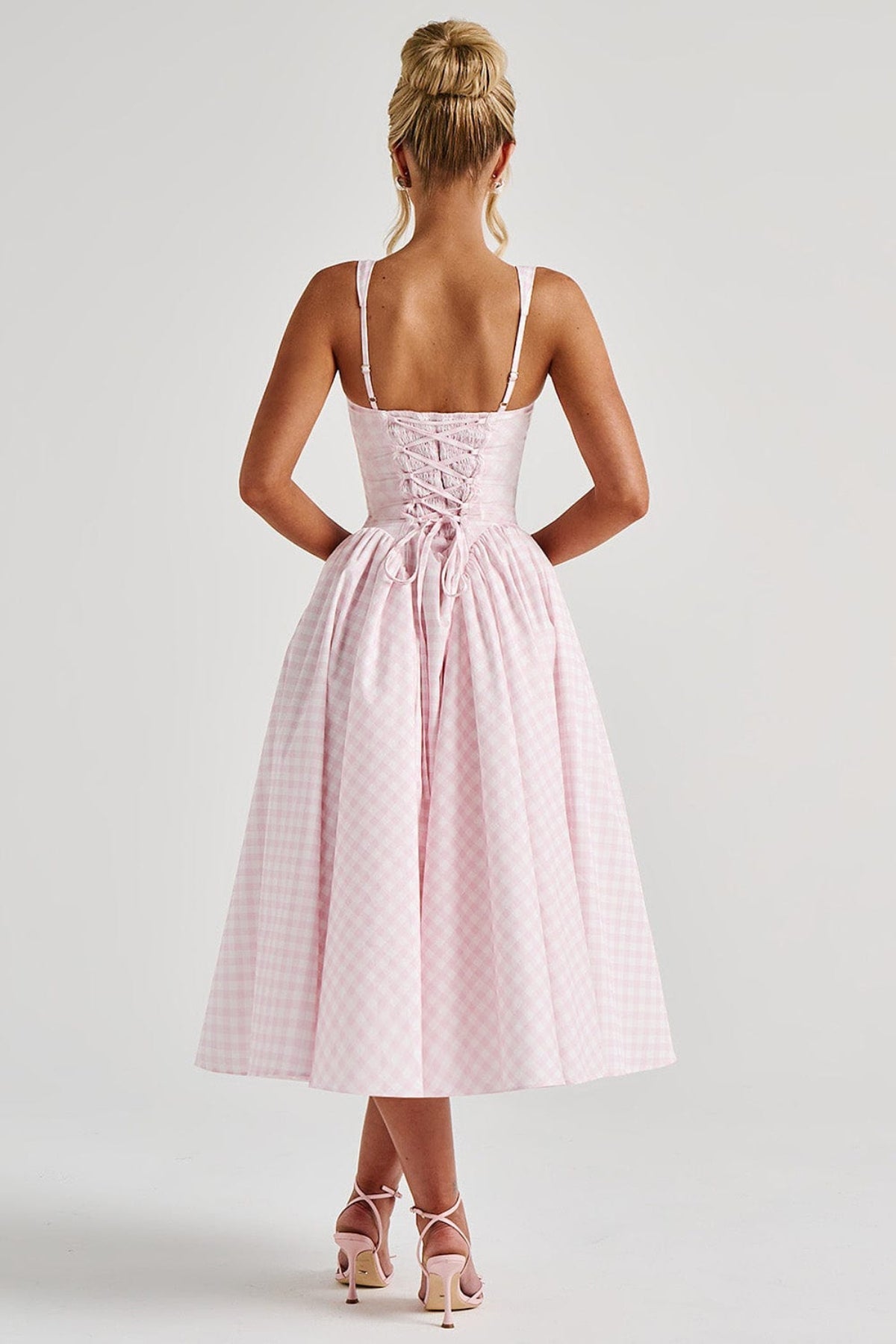 Serette – Blush charm – Midi dress-10174846697799-Ivory Ombre