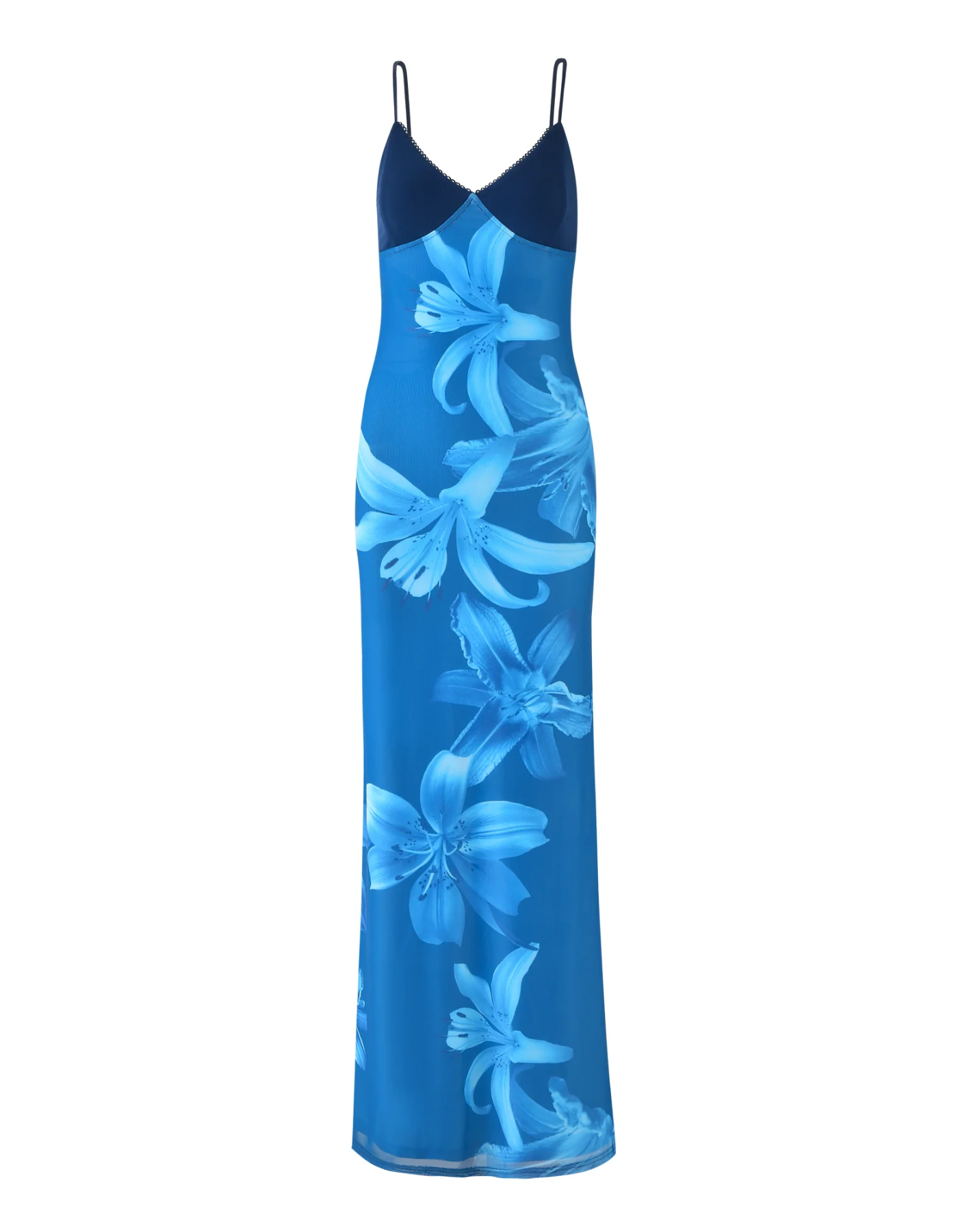 Sirenaine – Orchid bloom – Maxi dress-10187137122631-Ivory Ombre