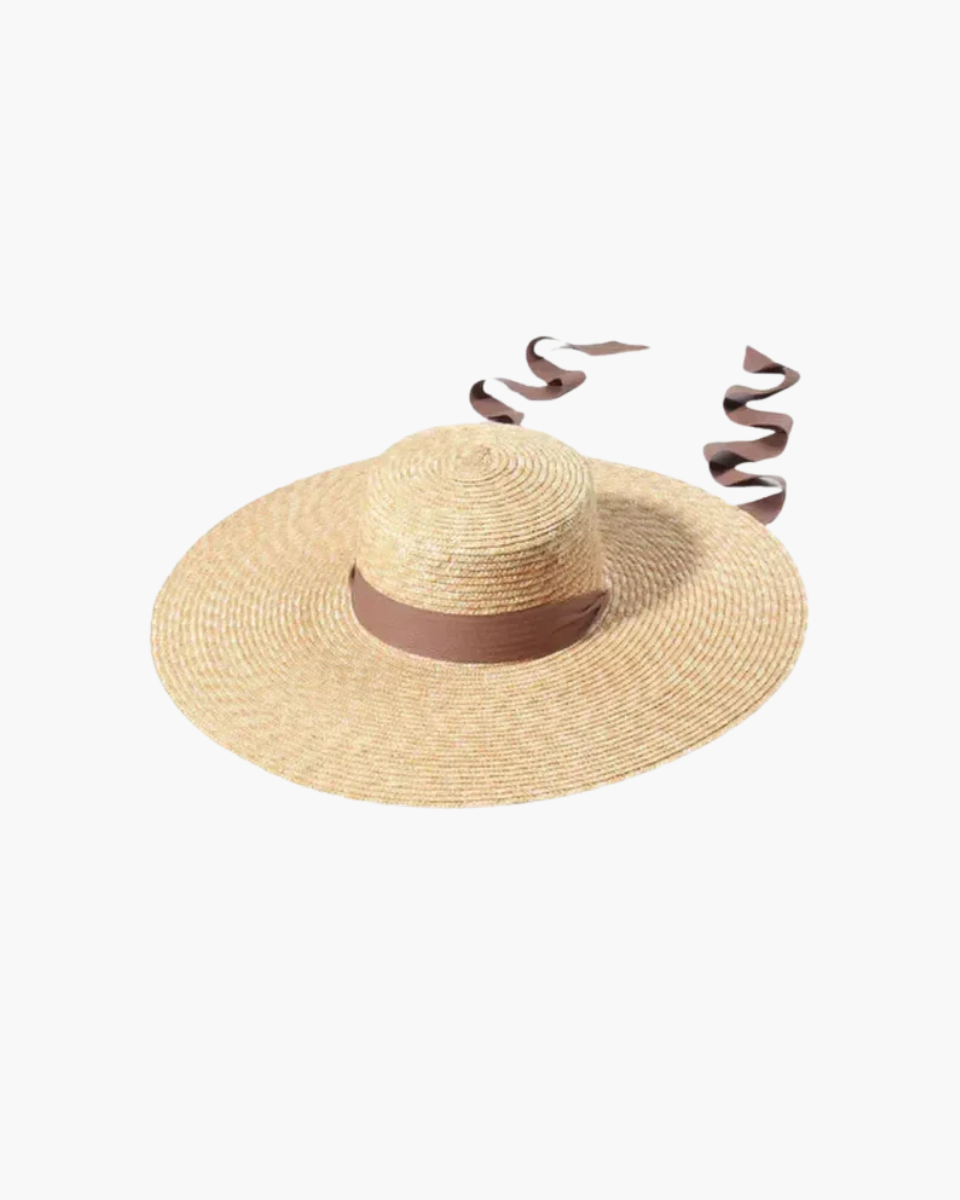 Soleia – Wide-brim straw – Summer straw hat-10174654447943-Ivory Ombre