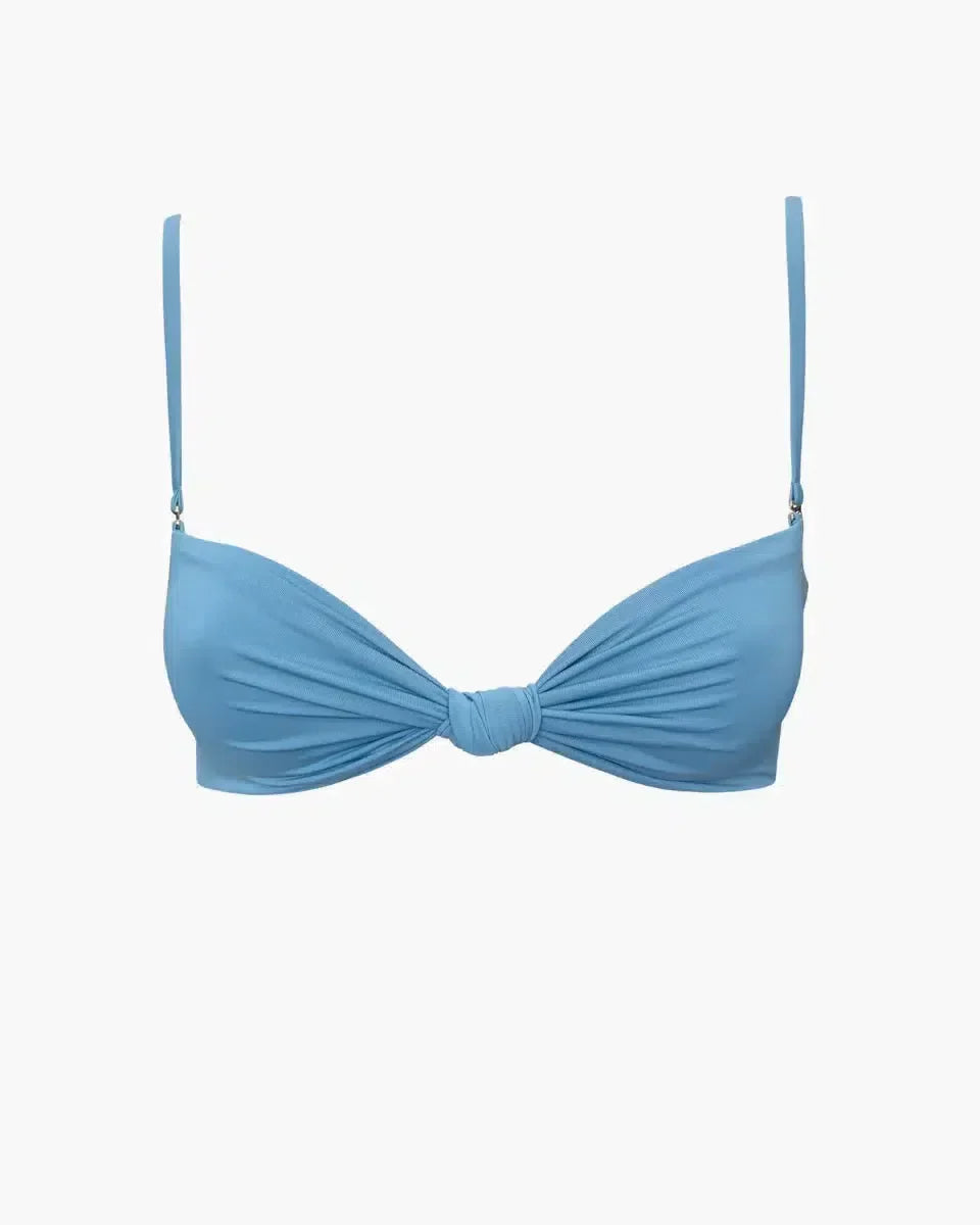 Solina – Knotted front – Olympic bikini top-10174722376007-Ivory Ombre