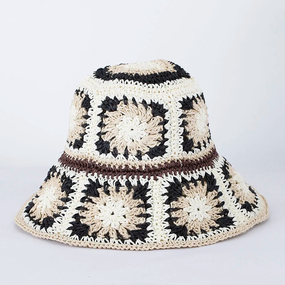 Solivana – Sunset patchwork – Crochet sun hat-10174849909063-Ivory Ombre