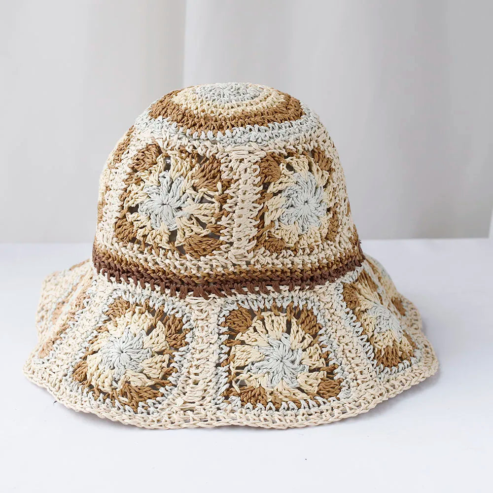 Solivana – Sunset patchwork – Crochet sun hat-10174849909063-Ivory Ombre